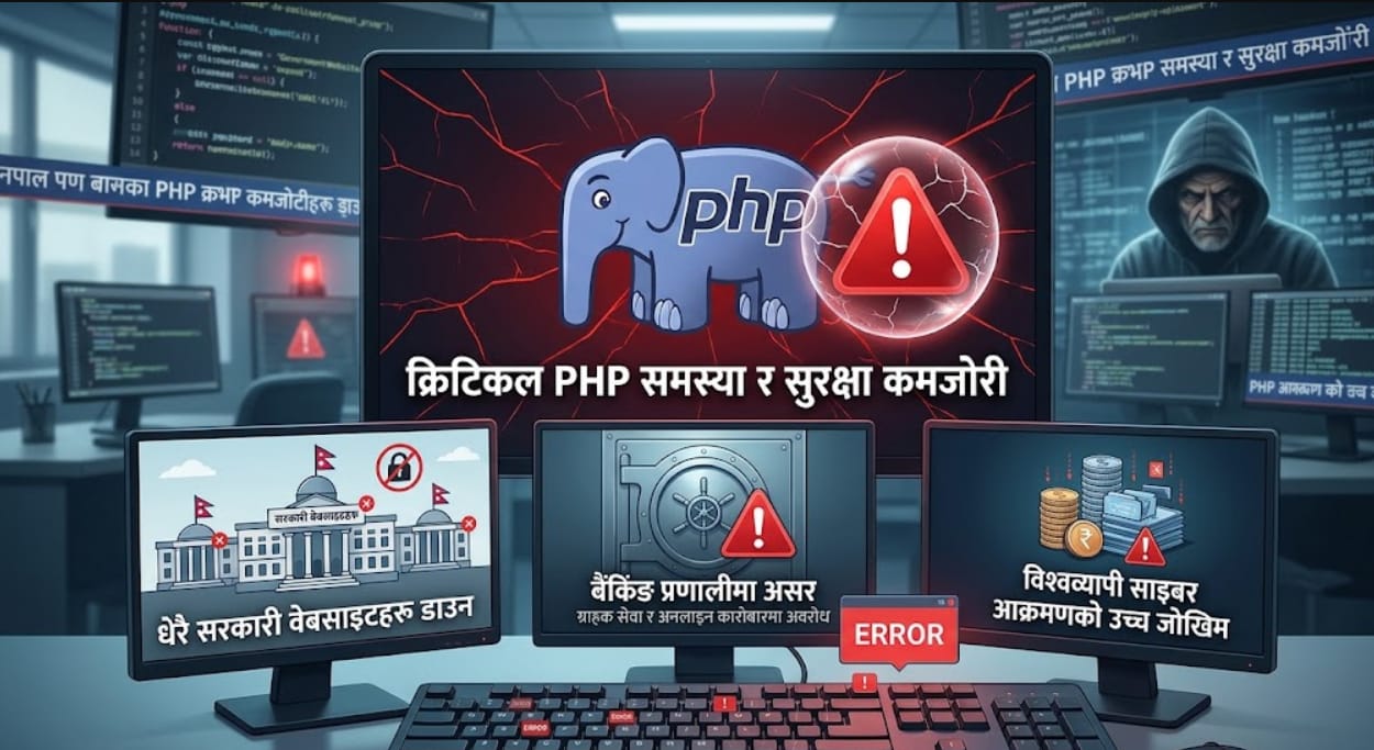 पीएचपीमा सुरक्षा जोखिमपछि हजारौँ सरकारी वेबसाइट बन्द, पुनः सञ्चालनको तयारी